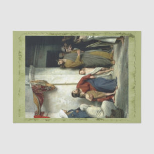 Christ and the Children, Decoupage Tissue Paper