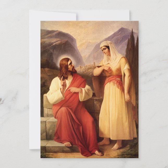 Christ and the Samaritan by Christian Schleisner (Front)