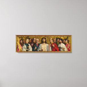 Christ and the Twelve Apostles Canvas Print