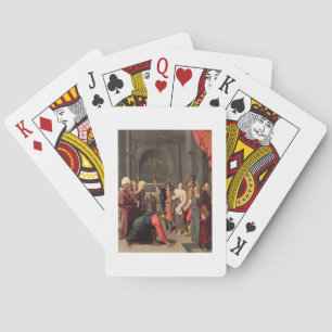 Christ and the Woman Taken in Adultery Playing Cards