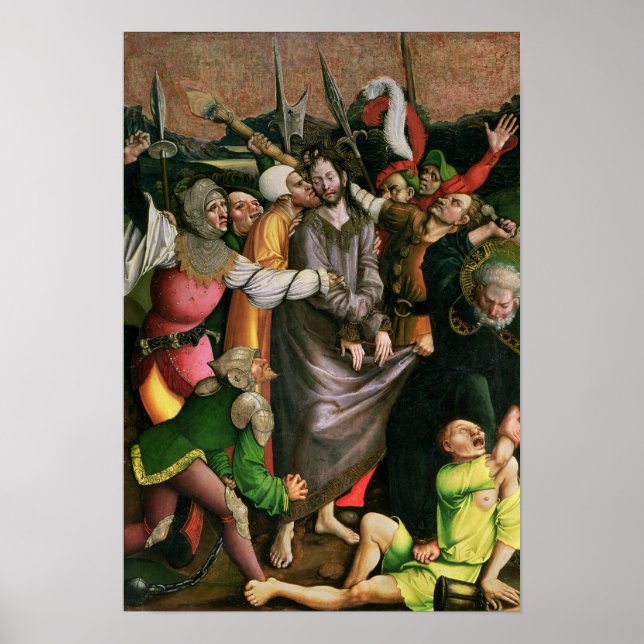 Christ arrested in the Garden of Gethsemane Poster (Front)