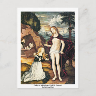 Christ As A Gardener (Noli Me Tangere) Postcard