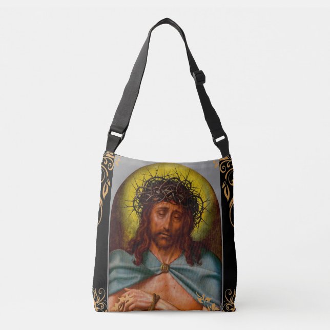 Christ as the Man of Sorrows  Crossbody Bag (Front)