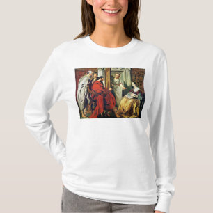 Christ at House of Martha and Mary of Bethany T-Shirt