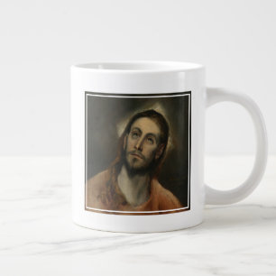 Christ at Prayer, 1585-87 (oil on canvas) Large Coffee Mug