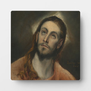 Christ at Prayer, 1585-87 (oil on canvas) Plaque