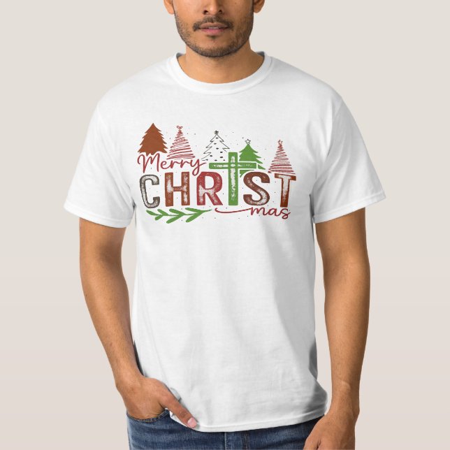 Christ at the Center of Christmas T-Shirt (Front)