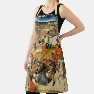 Christ Bearing the Cross Art Artist Painter Custom Apron