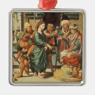 Christ Before Pilate Metal Tree Decoration