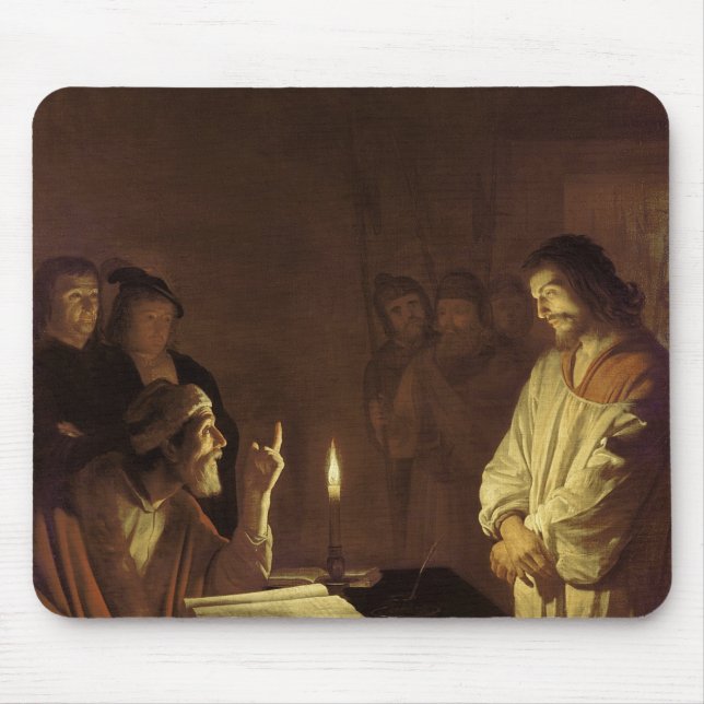 Christ before the High Priest, 1617 Mouse Mat (Front)