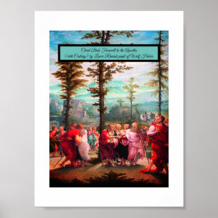 Christ Bids Farewell  Poster