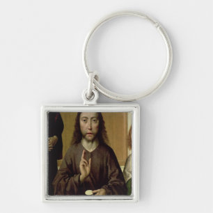 Christ Blessing 2 Key Ring