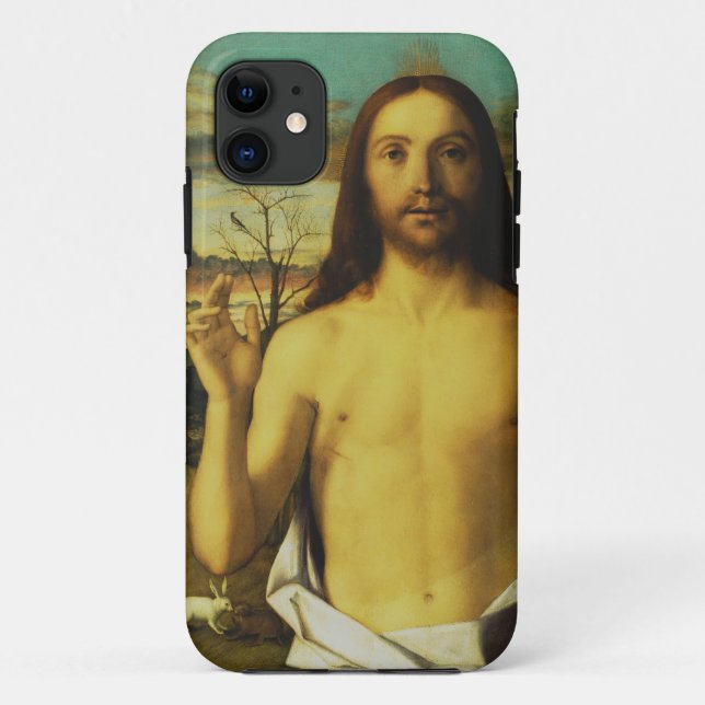Christ Blessing by Giovanni Bellini   Case-Mate iPhone Case (Back)