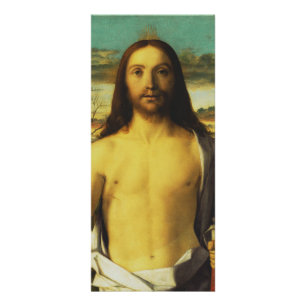 Christ Blessing by Giovanni Bellini   Rack Card