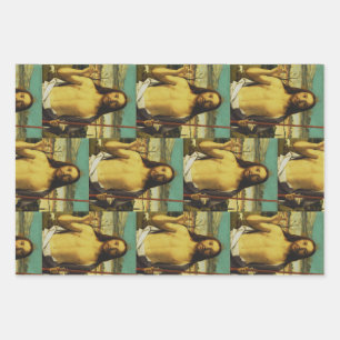 Christ Blessing by Giovanni Bellini Wrapping Paper Sheet