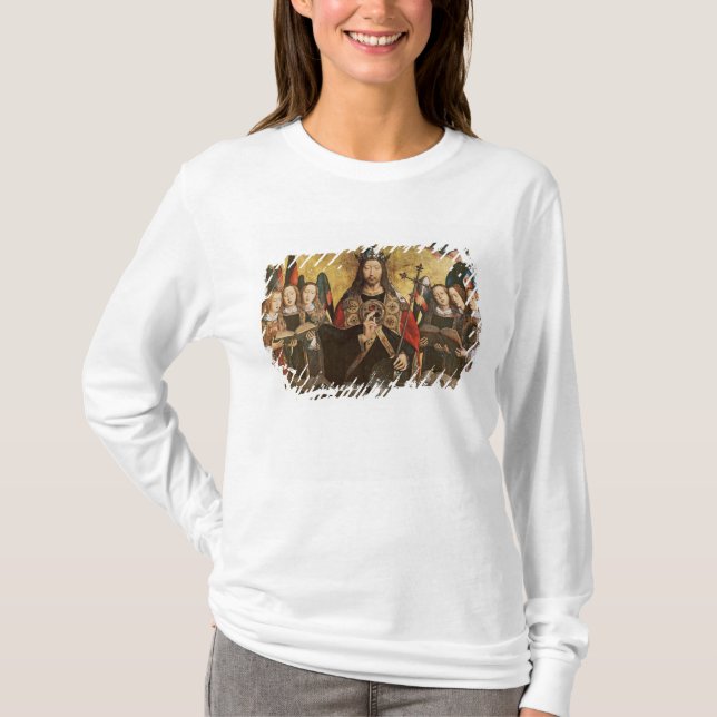 Christ Blessing, central panel from a triptych T-Shirt (Front)