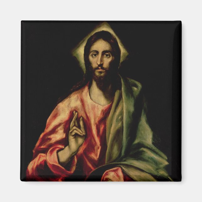 Christ Blessing Magnet (Front)