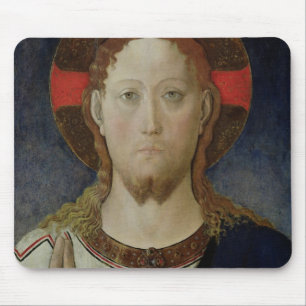 Christ Blessing Mouse Mat