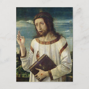 Christ Blessing Postcard