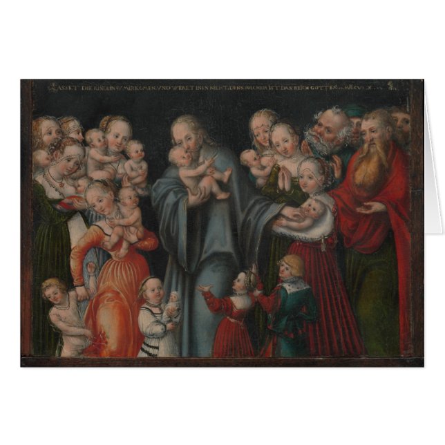 Christ Blessing the Children (Front Horizontal)