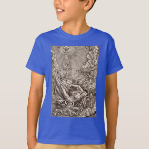 Christ Born to Heaven by Angels T-Shirt