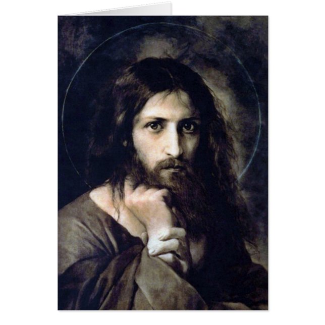 Christ by Ivan Nikolaevich Kramskoi (Front)