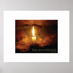 "Christ Candle" Christian Art Print