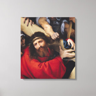 Christ Carrying the Cross, 1526 Canvas Print
