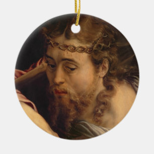 Christ Carrying the Cross, 1540-45 (oil on panel) Ceramic Tree Decoration