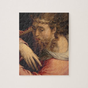 Christ Carrying the Cross, 1540-45 (oil on panel) Jigsaw Puzzle