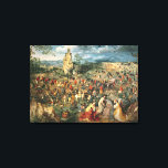 Christ carrying the Cross, 1564 Canvas Print<br><div class="desc">Christ carrying the Cross,  1564 | by Pieter the Elder Bruegel | Art Location: Kunsthistorisches Museum,  Vienna,  Austria | Flemish Artist | Image Collection Number: XAM67786</div>