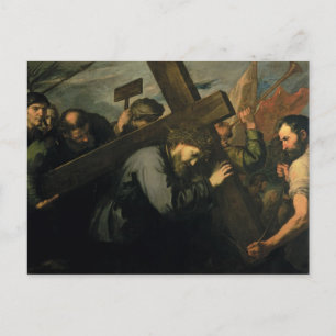 Christ Carrying the Cross, 1635 Postcard