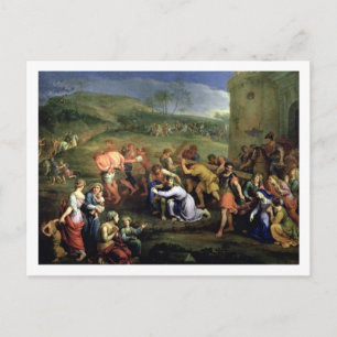 Christ Carrying the Cross, 1684 (oil on canvas) Postcard