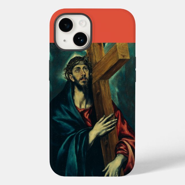 Christ Carrying the Cross by El Greco Case-Mate iPhone Case (Back)