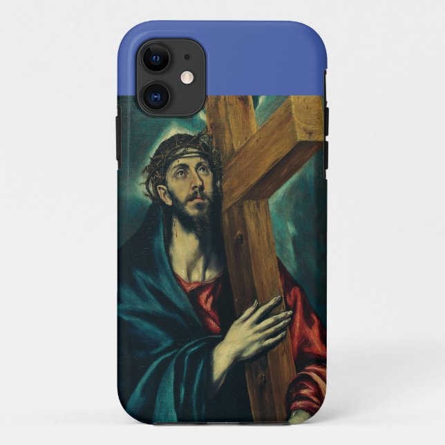 Christ Carrying the Cross by El Greco Case-Mate iPhone Case (Back)