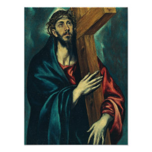 Christ Carrying the Cross by El Greco Photo Print