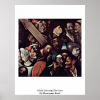 Christ Carrying The Cross. By Hieronymus Bosch