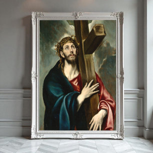 Christ Carrying the Cross, El Greco Poster