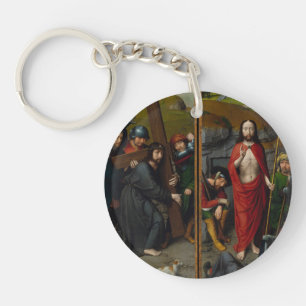 Christ Carrying the Cross Key Ring