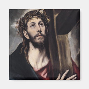 Christ Carrying The Cross Magnet