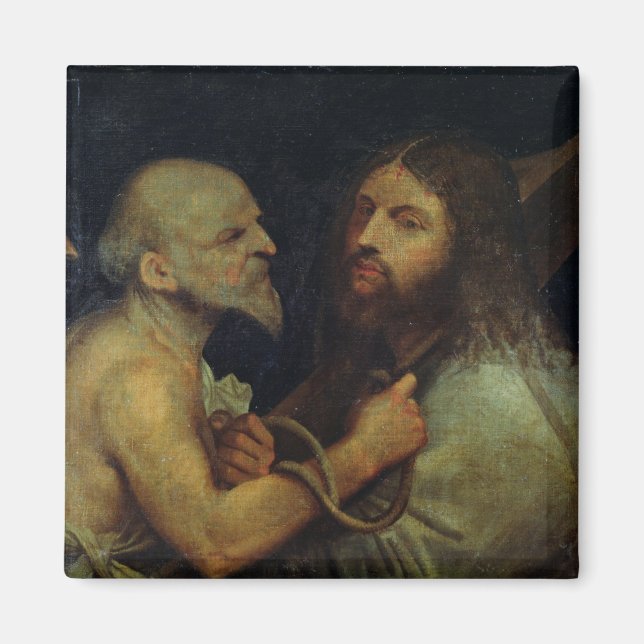 Christ Carrying the Cross Magnet (Front)