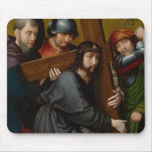 Christ Carrying the Cross, with the Crucifixion Mouse Mat