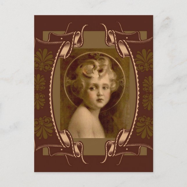 Christ Child Jesus "The Light of the World" Postcard (Front)