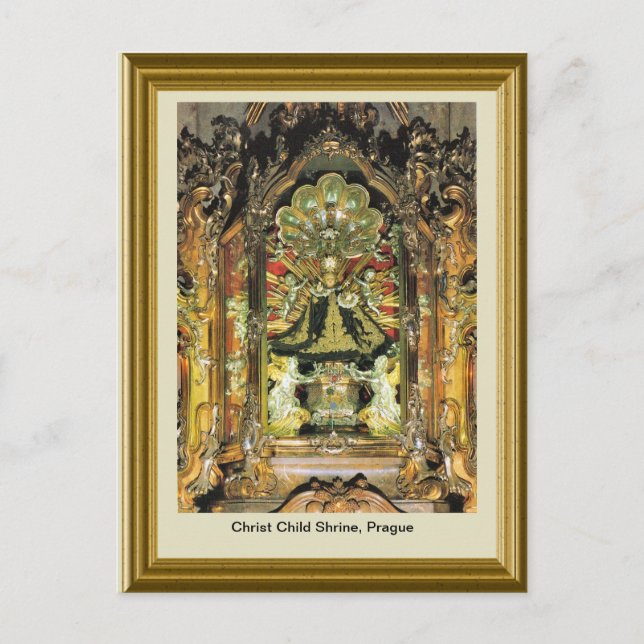 Christ Child Shrine, Prague Postcard (Front)