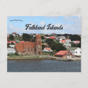 Christ Church Cathedral Stanley Falkland Islands Postcard