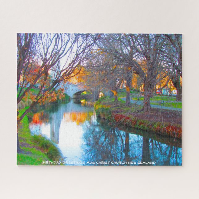 Christ Church New Zealand Jigsaw Puzzle (Horizontal)