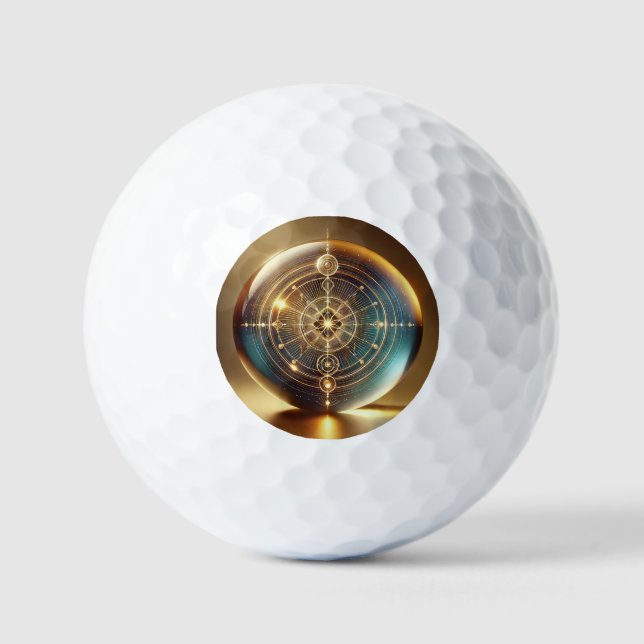 Christ Consciousness Golf Ball (Front)