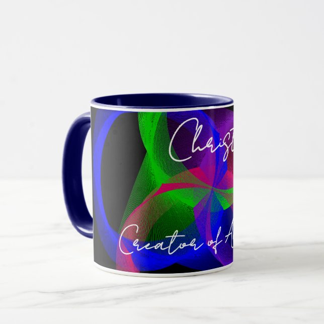 Christ Creator of Amazing Coffee Mug (Front Left)