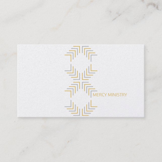 Christ Cross Business Card (Front)