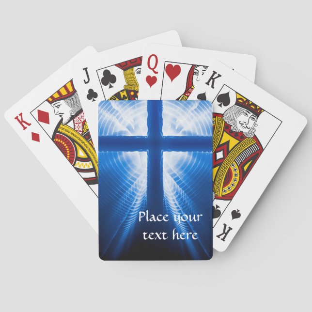 Christ Cross Playing Cards (Back)